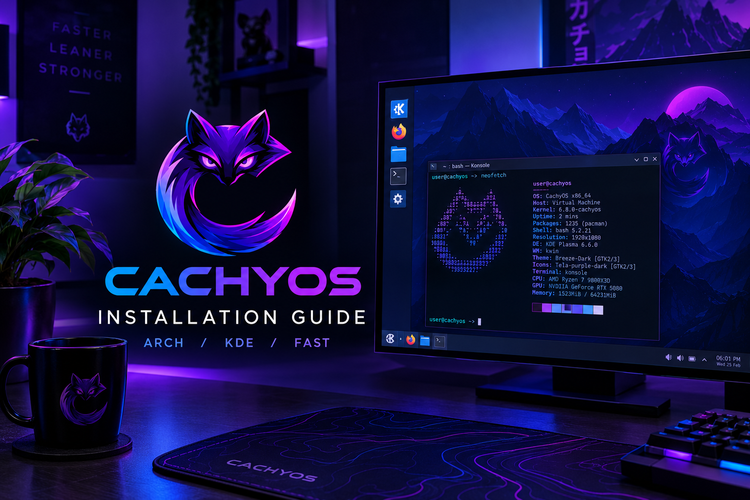 CachyOS Install Guide
